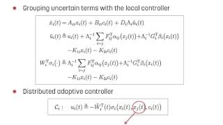 Adaptive Architectures for Distributed Control of Large Scale Modular Systems [upl. by Yretsym]