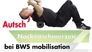 Rundrücken amp Nackenschmerzen  1 Tipp der Abhilfe schafft [upl. by Euqimod]