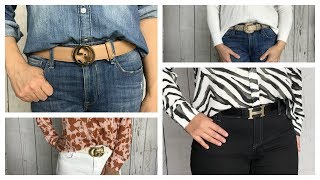 Styling Tips on How to Wear Belts [upl. by Frost125]