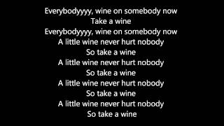 Patrice Roberts  A Little Wine Lyrics Video [upl. by Bubb384]