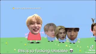 my favorite edit of peppa pig edited into stray kids credits to nikumannie on tt [upl. by Milman]