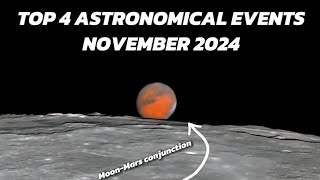 Top Astronomical Events In November 2024  Short Version [upl. by Margette]