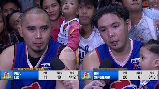 Best Players Paul Lee and Ian Sangalang  PBA Governors’ Cup 2018 Finals [upl. by Dania]