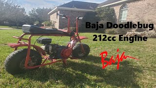 Baja Doodlebug 212cc Engine Swap FAST [upl. by Lilyan]