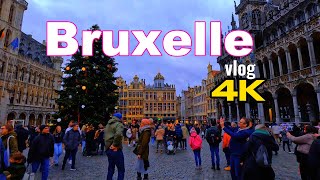 The Christmas Tree On The Grand Place Of Brussels [upl. by Einamrej]