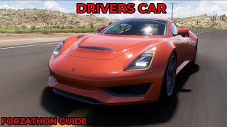 Forza Horizon 5  Forzathon Guide  Drivers Car  Saleen S1  10 Wreckage Skills in 1 Minute [upl. by Ferguson]