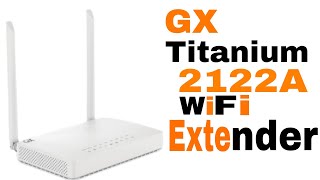 Gx Titanium 2122A Using Wifi ExtenderNational Saurabh [upl. by Retrac553]