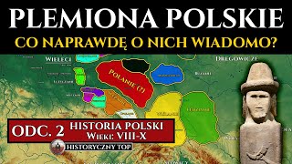 Plemiona Polskie  Kraj Lędzian Państwo Wiślan Polanie Ślężanie i inne  Historia Polski odc 2 [upl. by Rosanna]