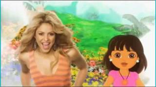 Doras Explorer Girls Ft Shakira Todos juntos HQ video [upl. by Ecahc]