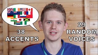 The English Language in 67 Accents amp Random Voices [upl. by Farmer950]