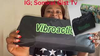 VIBROACTION BELT review How to use it amp review productreviews products sales gym shapers [upl. by Aciretal]