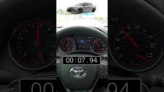 2022 Toyota Camry XSE 060 Test  25L 4cyl NA  8 Spd Auto  FWD  206hp  186 lbft shorts [upl. by Ardnasirhc]