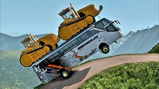 Bus Driver Encounters the Worlds Most DANGEROUS Road Eps015  Euro Truck Simulator 2  Dangerous [upl. by Radman935]