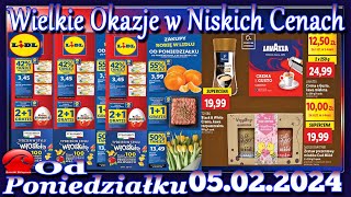 Lidl Nowa Gazetka Promocyjna od Poniedziałku 05022024 Najlepsze Okazje W Niskich Cenach [upl. by Dnalerb]