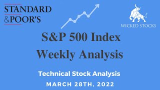 SP500 BigPicture Analysis  Technical Analysis for week of 32822 [upl. by Aicina]