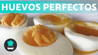 Cómo COCER HUEVOS PERFECTOS 🥚 Trucos y tiempos de cocción [upl. by Saucy]