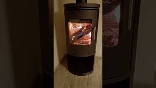 Morso 6143 woodburning stove with external air intake [upl. by Gottlieb]