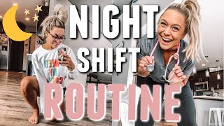 NIGHT SHIFT NURSE ROUTINE  DAY IN THE LIFE  Holley Gabrielle [upl. by Misti]