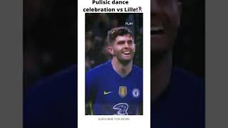 Pulisic dance celebration vs Lille shorts pulisic chelsea [upl. by Clerk]