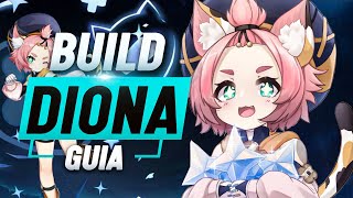 La GUIA DEFINITIVA de DIONA  Build Diona SUPPORT HEALER  Genshin Impact [upl. by Vharat177]