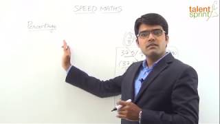 Percentages Based Tricks  Speed Maths in Hindi  Quantitative Aptitude in Hindi  TalentSprint [upl. by Eniretac941]