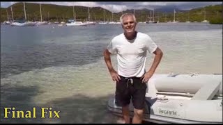 FINAL FIX  Instructions for PVC or Hypalon inflatable boat repair  English subtitles [upl. by Naitsihc]