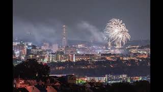 University of Pittsburgh Homecoming Fireworks  2024 [upl. by Adnouqal4]