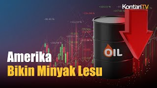 Produksi Minyak AS Pulih Harga Minyak Mentah Turun [upl. by Adlay272]