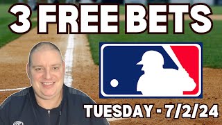 Tuesday 3 MLB Betting Picks amp Predictions  7224 l Picks amp Parlays l mlbpicks [upl. by Lenwood]