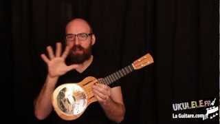 Test Ukulele Resonator Fine Resophonic Koa part 01 [upl. by Amador444]