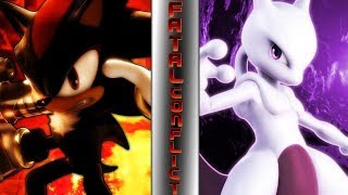 SHADOW vs MEWTWO Sonic The Hedgehog vs Pokémon  ⚠️ FATAL CONFLICT ⚠️  🚨 SEASON FINALE 🚨 [upl. by Materse]