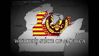 SunoAI Anthem of the Workers State of America  Fictional [upl. by Noletta679]