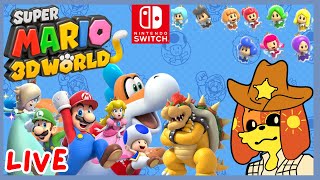 Galaxy Worlds in 3D World Super Mario 3D World [upl. by Davidde]