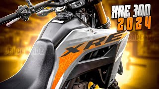 XRE 300L LANÇAMENTO HONDA MOTOS CHEGARÁ AO BRASIL [upl. by Anikahs]