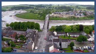 Kirkcudbright Birds Eye view 01 [upl. by Nivlek609]