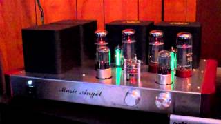 Demo Music Angel EL34 Tube Amp [upl. by Ettenay]