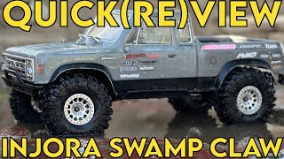 Crawler Canyon Quickreview Injora Swamp Claw 19quot [upl. by Litsyrk]