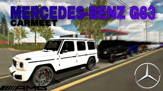 MERCEDESBENZ G63 CARMEET  Car Parking Multiplayer [upl. by Schaper]