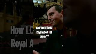 ROYAL ALBERT HALL ORGAN POWER TEST  with Decibel meter pipeorgan [upl. by Ayihsa]