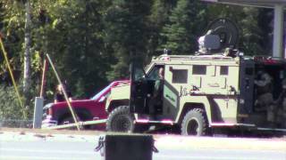 Standoff between armed suspect and Fairbanks police Alaska State Troopers [upl. by Georgia]