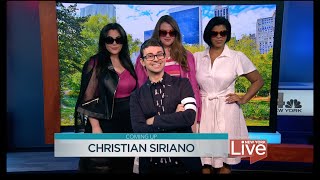 Christian Siriano on New Lane Bryant Collection amp More [upl. by Atnaloj]