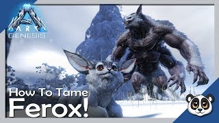 ARK Genesis How to Tame a Ferox [upl. by Murry]