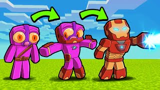 Transforming into IRON MAN Scramble Craft [upl. by Phia223]