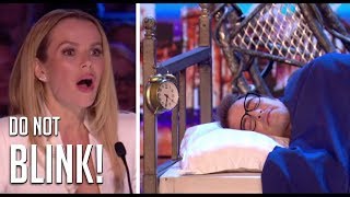 Fantasy Illusionist Creates The SCARIEST Dream  Britains Got Talent 2018 [upl. by Uah]