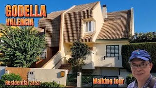 Walking tour around the beautiful municipality of Godella Valencia [upl. by Mabel]