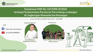 LIVE Sosialisasi KMK No527KMK012022 [upl. by Reisch]