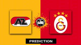 AZ Alkmaar VS Galatasaray  Uefa Europa League Match Prediction [upl. by Market]