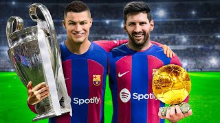 I Made Messi and Ronaldo Teammates [upl. by Rimola]