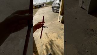 Shortstop balisong trick balisongtrainer [upl. by Ylahtan]