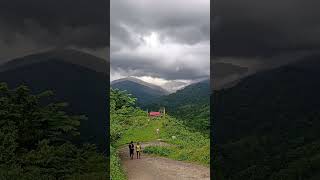 Enjoy the beauty of cloud over the hilltop hillstation offbeat ytshort subscribe [upl. by Dnalhsa945]